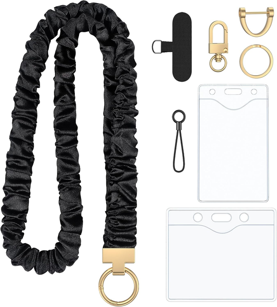 Uniclife Scrunchie Lanyard, Niedliche Lanyards FüR Ausweise, Lehrer-Lanyard Mit-image