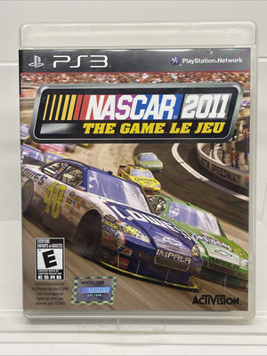 NASCAR The Game 2011 PS3 (Sony PlayStation 3, 2011) Manual Included Tested Works