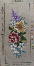 Printed needlepoint Tapestry Gobelin L Canvas Only 30x60 Cm