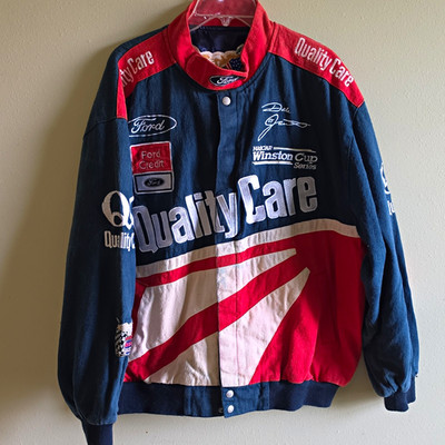 Dale Jarrett 88 NASCAR Quality Care Ford Jacket M