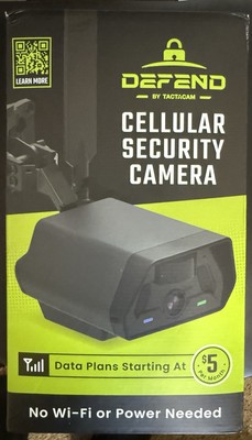 Tactacam Defend Cellular Security Camera DFD-GRD01