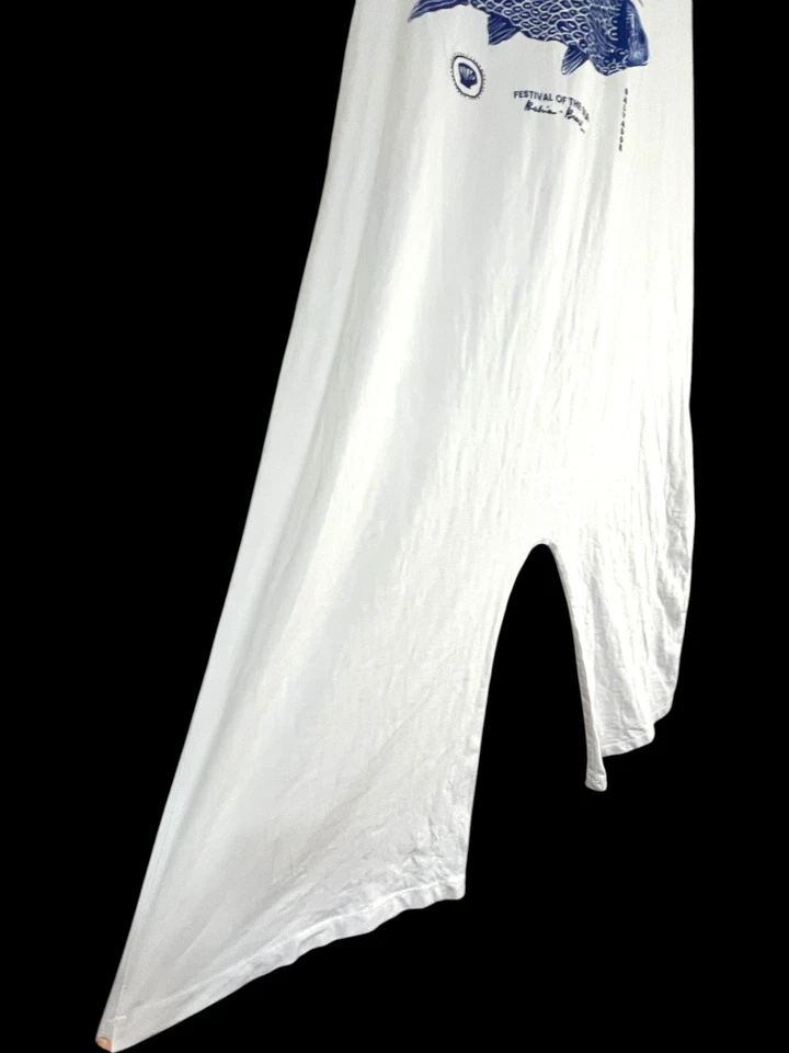 Mono Farm Rio Pequeño Alberto Pitta Mar Da Bahia Blanco Azul Estampado Mameluco Playa Foto 2 de 4