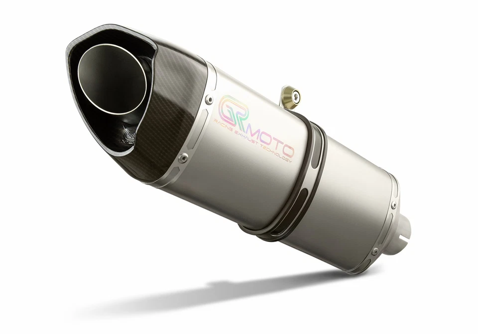 Escape para Honda NM4 VULTUS 2014-2018 GRmoto carbono titanio Foto 2 de 4