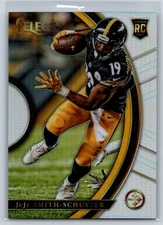 2017 Panini Select #69 JuJu Smith-Schuster Silver