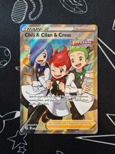 Chili & Cilan & Cress 258/264 Pokemon TCG SWSH Fusion Strike Trainer English