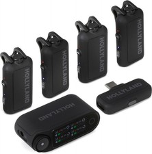 Hollyland Lark Max 2 Combo 4-person Digital Wireless Microphone System - 2.4GHz