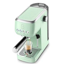 CASABREWS 3700 Essential 20 Bar Espresso Machine w/ milk steamer, Pastel Green
