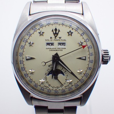 RXW Moon Stars ROCKX Automatic Wrist Watch Swiss ETA Movement
