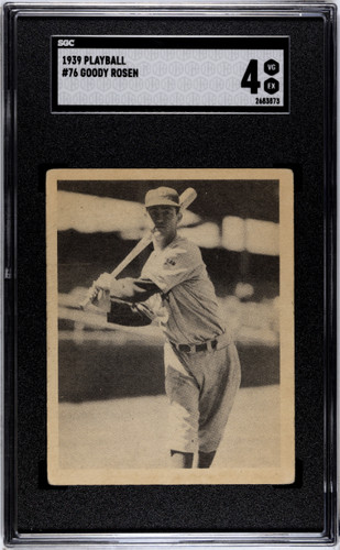 1939 Goody Rosen #76