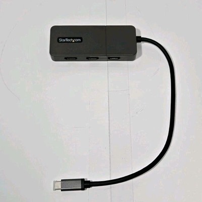 StarTech.com 3-Port Multi-Monitor Adapter USB-C to 3x HDMI MST Hub NEW (READ)