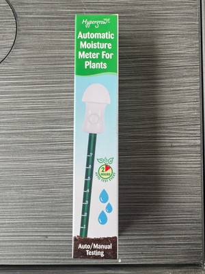 AUTOMATIC SOIL MOISTURE METER FOR PLANTS - Automatically Tests Every 2 Hours