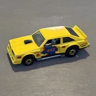 Vintage 1978 Hot Wheels Flat Out 442 Hong Kong Yellow Car Mattel - EUC