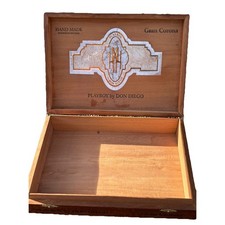 Vintage Playboy Hugh Hefer Signature Cigar Box By Don Diego Churchill