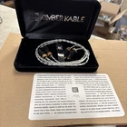 Kimber Kable KCAG Audio Interconnect Pair .5 Meter +Original Velour Box WBT-0147