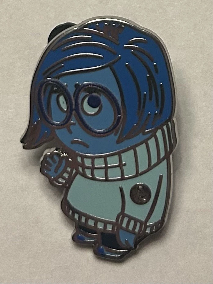 Disney World - Sadness Inside Out - Blue Color Story - Hidden Mickey 2025 Pin