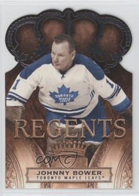 2010-11 Panini Crown Royale Regents 78/499 Johnny Bower #110 HOF 0mj2
