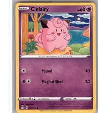 Clefairy Normal Common SWSH09: Brilliant Stars 053/172 NM