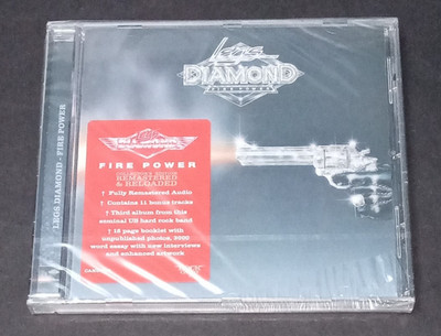 LEGS DIAMOND CD FIRE POWER ROCK CANDY 11 BONUS TRACKS - NEW & SEALED
