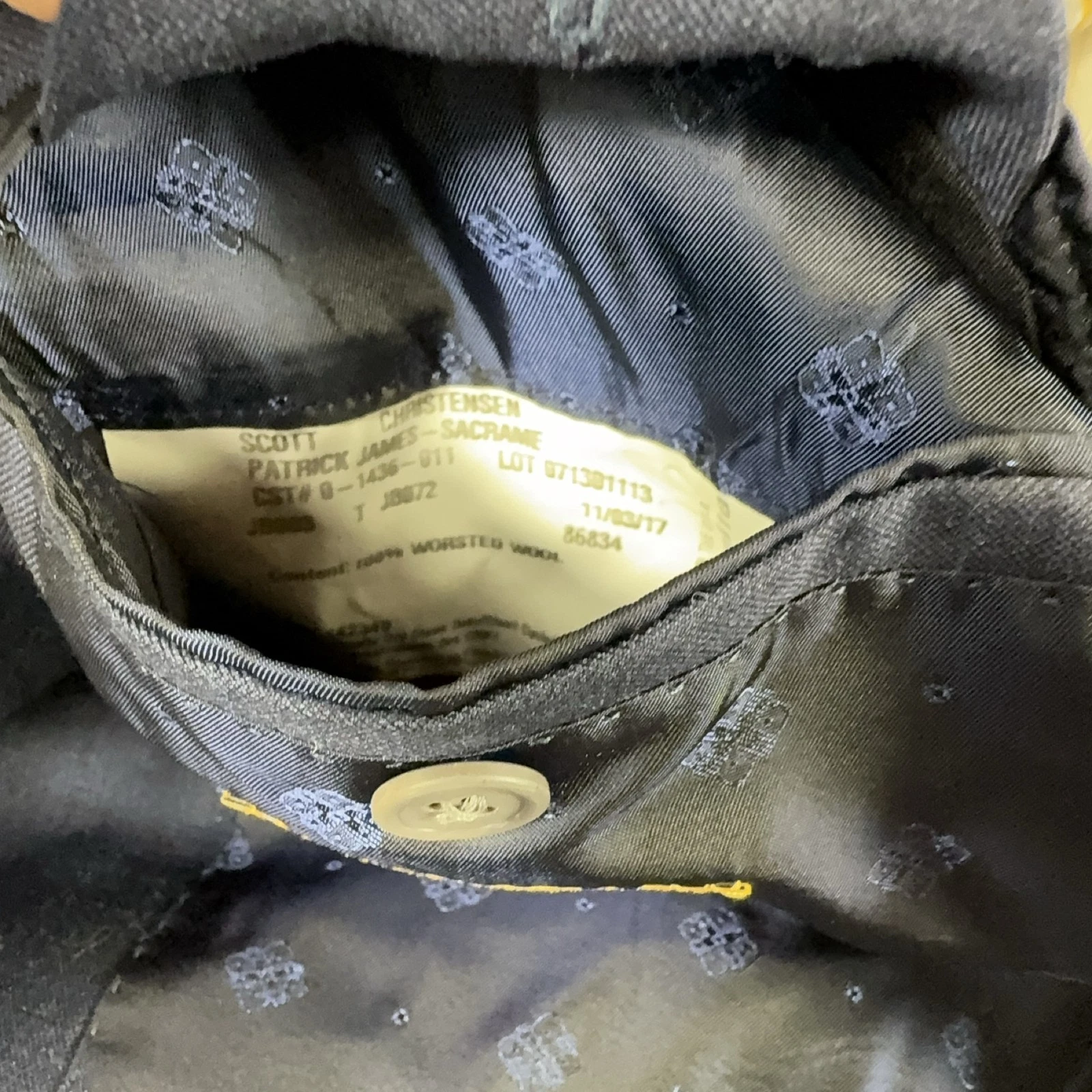 Hickey Freeman Tasmanian Super 150's Blazer Men's Blue Wool Tweed Formal Jacket - product detail image 10