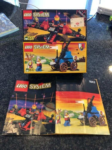 New ListingLEGO Space/Castle Value Pack Spyrius Royal Knights 1843 With Instruction & Box