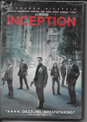 Inception (DVD, 2010, Widescreen) w/Leonardo DiCaprio **NEW**