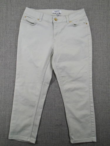 Ellen Tracy Denim Women's Jeans White Size 4 - Picture 2 of 15