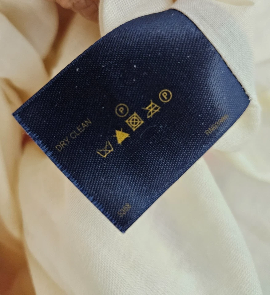 Brooks Brothers  Liberty Art Fabrics Pink Rose Floral Print Pleated Dress Sz 14 - Image 4 of 4