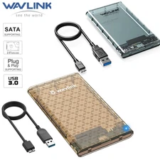 2.5" Hard Drive External 7mm/9.5mm SATA HDD/SSD Enclosure USB 3.0 to SATA