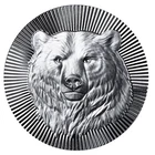 Scottsdale Mint 1 oz Silver STACKER® - Grizzly Bear (eBay Exclusive) #A120