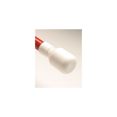 Cane Tips For The Blind - Ambutech Marshmallow Hook Style Tip - White