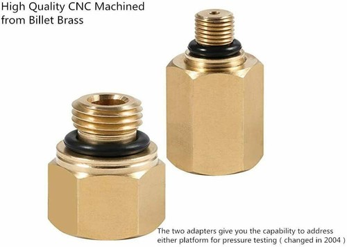 High Pressure Oil Rail Adapters Leak Test Kit Fit For Ford 6.0L Diesel Engine - Picture 4 of 11