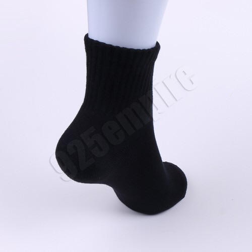 6 Pairs Men's Quarter Ankle Socks w/Cushion Athletic Cotton Size 9-11,10-13 - Picture 10 of 43