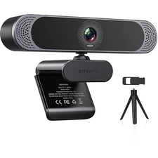 DEPSTECH Full HD Webcam with Microphone 1080P USB Web Camera for Laptop PC