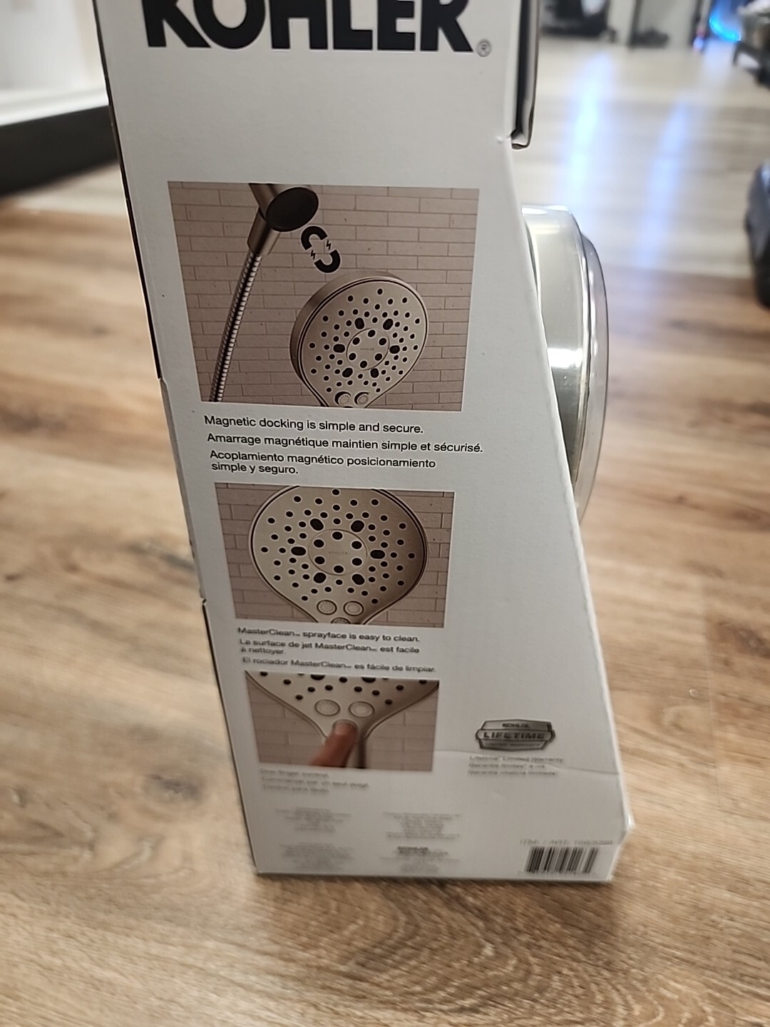 Kohler Prosecco Multifunction Handheld Shower Brushed Nickel Read