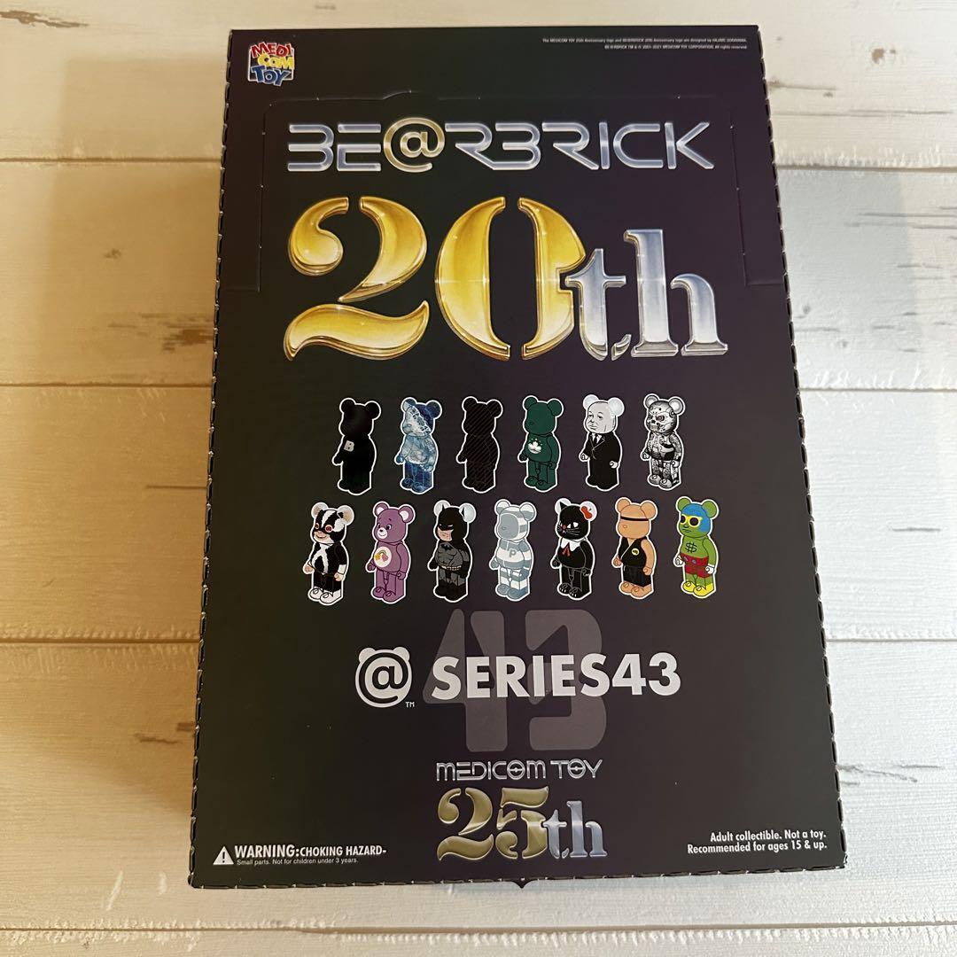 MEDICOM TOY - 未開封 ベアブリック BE@RBRICK SERIES 43（BOX24個入） BE＠RBRICK SERIES 43 (24個セット) (完成品) - ホビーサーチ