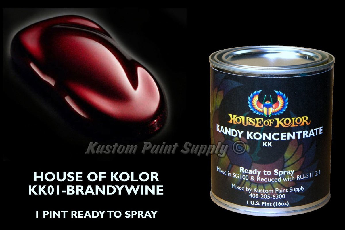 Brandywine Kandy KK01 House of Kolor 1 Pint Can Ready To Spray | eBay