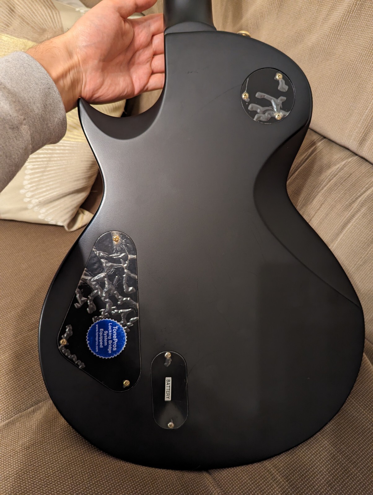 ESP LTD EC1000 Electric Guitar in Vintage Black + Gator Case eBay