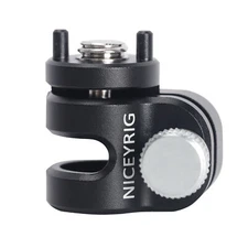 NICEYRIG 15mm Single Rod Clamp with 3/8" Arri Locating Mounting Screw