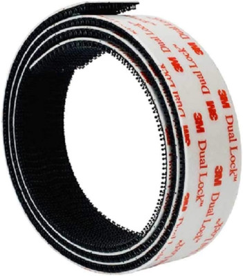 3M Klettband Selbstklebend SJ 3550 Dual Lock Extra Stark Flexibler Druckverschlu