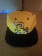 Pitt Panthers Gold  Blue Vintage 1980 Snapback Hat. Gunny Skinz. New/wo/tags 