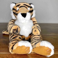 Russ Berrie Tickles Tiger 9" Plush Stuffed Animal