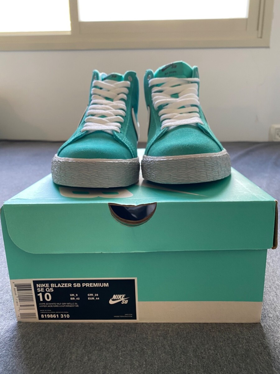nike sb blazer hyper jade
