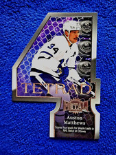 2022-23 Upper Deck Skybox Metal Hockey Tetrad TR-6 Auston Matthews SSP 1:300