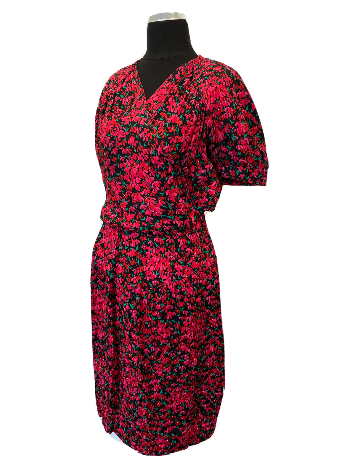 SAINT LAURENT ABITO DONNA WOMAN DRESS VINTAGE JHE1372