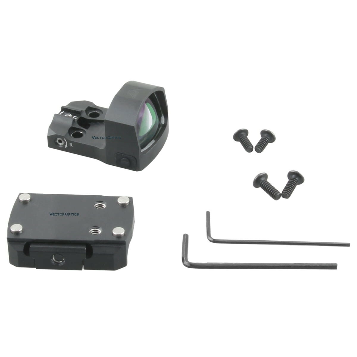 トイガン Vector Optics Red Dot Sight Vector Optics Frenzy Red Dot Pistol Sight Waterproof 1X17X24 SCRD