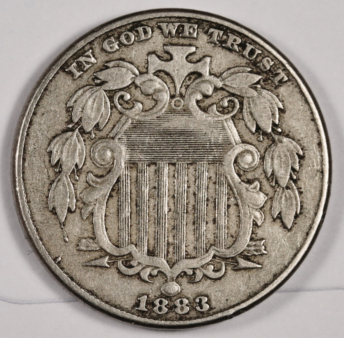 1883/2 Shield Nickel. Natural Uncleaned. VF-XF. 178099 | eBay