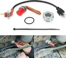 DZ102076 Engine Coolant Heater Kit with Power Cord Fit John Deere Tractors 2550