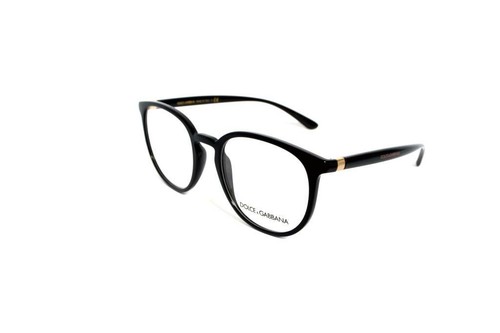 occhiali da vista Dolce e Gabbana montatura donna DG 5033 rotondi panthos  neri | eBay