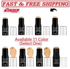 wet n wild Focus Matte Foundation Stick Makeup,Vegan &Cruelty-Free(Select Color)
