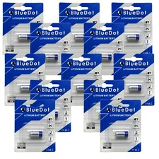 New Qty 12 ~ FREE SHIP ~ 2CR1/3N 2L76 5008LC BlueDot Lithium Batteries US SELLER